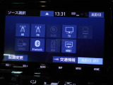 【ナビゲーション】トヨタ純正9インチTコネクトナビNSZT-Y68Tを装備。AM/FM/Bluetooth/フルセグTV/CD・DVD再生機能がご利用いただけます
