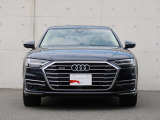 一目でAudiだと分かる特色を持つフロントマスク。