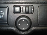 電動格納機能付きドアミラーです!