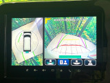 【全方位モニター用カメラ】専用のカメラにより、上から見下ろしたような視点で360度クルマの周囲を確認することができます☆死角部分も確認しやすく、狭い場所での切り返しや駐車もスムーズに行えます。