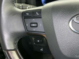 ステアリングスイッチ装備!運転しながら手元でオーディオの操作などができます。