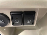 【シートヒーター】寒い日に重宝するシートヒーター!エアコンより早く温まってくれます!エアコンの温風は乾燥するから苦手、という方にもをおすすめです。