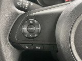 ステアリングスイッチ装備!運転しながら手元でオーディオの操作などができます。