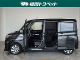 両側パワースライドドア付きだから、狭い駐車スペースなどでの 乗り降りラクラク!小さなお子さまのいるご家庭には嬉しい装備。