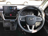 運転中も見やすいメーター。