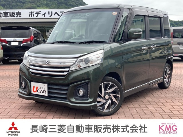 スペーシアカスタム XS ターボ デュアルカメラブレーキサポート 4WD