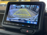 バックカメラももちろんついておりますので駐車時も後方が確認できて安心ですね!