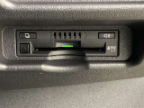 ETC車載器付きです。高速道路の料金所もスムーズに通過できます。