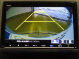 バックカメラが付いているので後方確認が非常にしやすいです。今や運転初心者も熟練者も必須装備!ついていて損はないですね♪