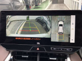 【全周囲モニター】フロント+サイド+バックにカメラが装着されています。車庫入れが苦手な方もこれがあれば安心ですね。