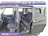 両側電動スライドドア付です!狭い駐車スペース等での乗降ラクラク!小さなお子様のいるご家庭にはうれしい装備ですね!