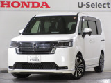 元レンタカーのステップワゴン(e:HEVスパーダ プレミアムライン)が入庫です。内外装ともにきれいなお車です。