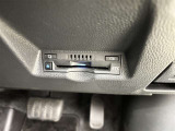 ETC車載器付きです。高速道路の料金所もスムーズに通過できます。