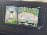 【マルチアラウンドモニター】専用のカメラにより、上から見下ろしたような視点で360度クルマの周囲を確認することができます☆死角部分も確認しやすく、狭い場所での切り返しや駐車もスムーズに行えます。