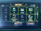 ナビのソースメニュー画面です。