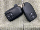 キーを取り出さずにドアを施錠&解錠。クルマの始動も可能です。