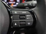 ◆アダプティブクルーズコントロール◆予め設定した車速内でクルマが自動的に加減速。前走車との適切な車間距離を維持しながら追従走行します。【LKAS】車線維持支援システムでステアリング操作を支援。