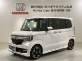 全国納車可 第三者機関証明書付 1年保証 ワンオーナー ナビVXM-185VFi TV Rカメラ CD録音 BTオ-ディオ DVD ETC装備のN-BOXカスタム GLターボホンダセンシング入庫