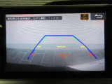バックモニターで後方確認ができます。