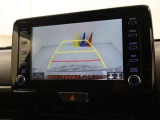 バックガイドモニターで、後方を確認しながら安心して駐車することができます。運転初心者も熟練者も必須の機能ですよ!