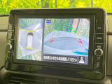 【アラウンドビューモニター】専用のカメラにより、上から見下ろしたような視点で360度クルマの周囲を確認することができます☆死角部分も確認しやすく、狭い場所での切り返しや駐車もスムーズに行えます。