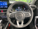 【ステアリングスイッチ】運転中、前方から目線をそらすことなく、オーディオ等の操作が可能な便利機能!安心&快適なドライブを演出してくれます♪