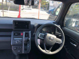運転中も見やすいメーター。