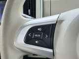 【ステアリングスイッチ】運転中、前方から目線をそらすことなく、オーディオ等の操作が可能な便利機能!安心&快適なドライブを演出してくれます♪