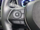 ステアリングを握ったままで、オーディオの切替やボリューム調整ができます♪実際にボタンを押して体感くださいね♪