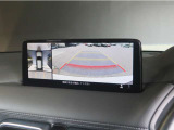360度ビューモニターです。前後左右の安全を確認できます。
