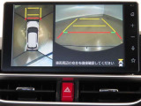 パノラミックビューモニター付きです。全方向の確認ができて安心です。