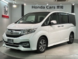 全国納車可 第三者機関証明書付 H SENSING 食物臭あり 1年保証 ワンオーナー 純正ナビ TV Rカメラ BTオ-ディオ DVD ETC LEDライト VSA装備のステップワゴン スパーダ入庫