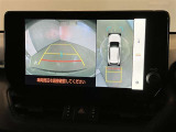 複数のカメラの映像をもとに、クルマを真上から見ているような映像をドライバーに提供し駐車をサポートする機能です。