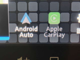 AppleCarPlay/AndroidoAuto対応!スマホとつなぐことによりナビ画面にてスマホ内のアプリを転写し、アプリを使う事もできます。一部機種によって対応できないものもあります。