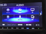 ホンダ純正ギャザズディスプレイオーディオ。フルセグTV、Bluetoothオーディオ対応でお気に入りの音楽をお楽しみいただけます。