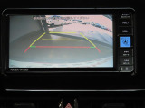 バックガイドモニターで、後方を確認しながら安心して駐車することができます。運転初心者も熟練者も必須の機能ですよ!