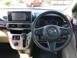 運転中も見やすいメーター。