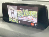 【360&deg;ビューモニター】専用のカメラにより、上から見下ろしたような視点で360度クルマの周囲を確認することができます☆死角部分も確認しやすく、狭い場所での切り返しや駐車もスムーズに行えます。
