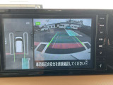 アラウンドビューモニターで全周囲が見えるのでバックや駐車が苦手な方も安心です。