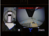 パノラマビューです。全周囲確認できるので、駐車時などに便利です♪