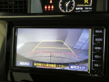 車庫入れの強い味方。後退時の死角をチェックするために便利です。
