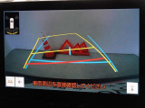 バックガイドモニターを装備しています、車庫入れもラクラクです。