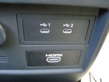 タイプC&HDMI!!付いててウレシイ装備ですね