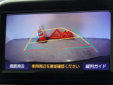 バックガイドモニターを装備しています、車庫入れもラクラクです。