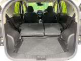 普段のお買い物や通勤、送迎等に十分な荷室スペースを確保しております。セカンドシートを倒すと、大きな荷物の積載も可能です♪