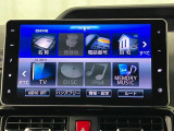 【ナビ】 遠出も安心♪音楽やテレビなどの機能も充実しています。