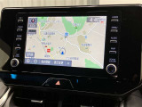 純正ナビを装備。タッチパネル式で使いやすく、お出かけもラクラクです。