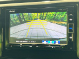 【バックカメラ】駐車時に後方がリアルタイム映像で確認できます。大型商業施設や立体駐車場での駐車時や、夜間のバック時に大活躍!運転スキルに関わらず、今や必須となった装備のひとつです!
