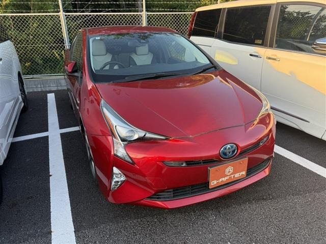 プリウス 1.8 A プレミアム ツーリングセレクション 禁煙車 純正9型ナビ バックカメ...