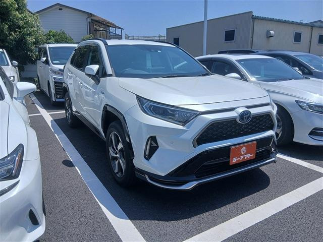 RAV4 PHV 2.5 G Z E-Four 4WD 禁煙車 純正9インチナビ バックカメラ